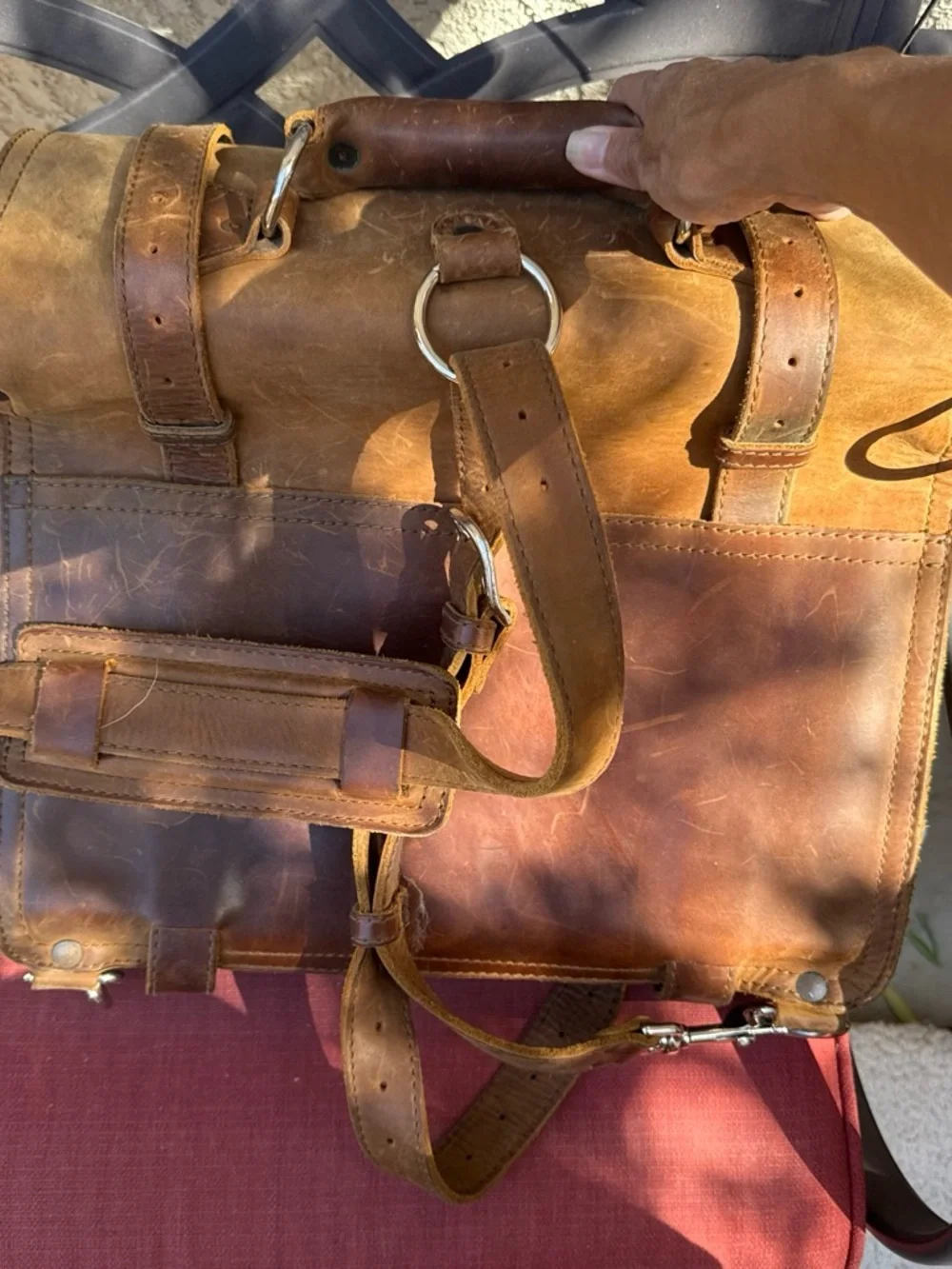 Saddleback Leather handcrafted brown